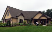Custom-built home in Copper Stone subdivision